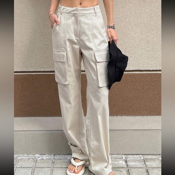 3/30$🤍 SHEIN | DAZY high waisted cargo pants - Picture 5 of 11